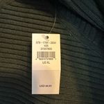 Aerie Ribbed Knit Crop Top Olive Green Bralette Sleeveless Tank Top Casual Photo 3