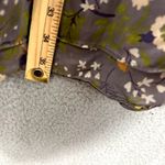 Gap Mini Dress‎ Women Small Gray Floral Long Sleeve Cottagecore Boho Y2K Spring Photo 3