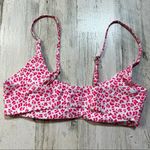 None Leopard Print Bikini Swimwear with Cover-Up Tie Side Skirt Photo 2