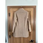 White + Warren 100% Cashmere Open Front Cardigan Sweater Tan Women’s size Medium Photo 1