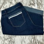 Baccini Blue Denim Jean Cuffed Pedal Pushers Summer Fun Baggy Style Comfy Play Photo 2