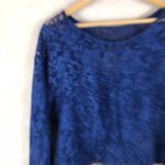 Sequin Hearts Long Sleeve Lace Party cocktail Top NWT Plus Size 22 Photo 4