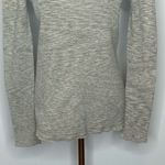 Tibi  Printed Combed Cotton Brown Cream Cotton Sweater Womens Small Photo 6