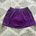 Smartwool  Womens Running Skort Athletic Purple Size Medium Photo 1