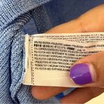 Mango  Women's Size XS Long Sleeve Sweater V-Neck Blue Sparkly NWT Party Glam Photo 5