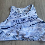 Peloton  Women's Marble Crop Top Photo 0