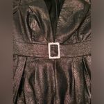 Ramy Brook NEW Brooke Metallic Belted long sleeves Romper sz 12 Photo 4