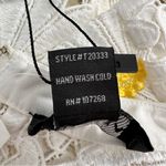 Gracia Daisy Applique Cutout Cropped Blouse size Large Short Sleeves Top Shirt Photo 10