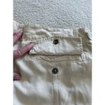 True Grit Dylan by Pants Womens Tencel Ivory Side Stripe Crop Ankle Relax Size 6 Photo 4