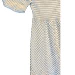 Boden USA Boden UK 6P US 2P Ribbed Knit Mini Dress Ivory Sweater Textured Scoop Neck Libby Photo 4