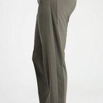 Athleta  Brooklyn Olive Green Mid Rise Pull-On Stretch Ankle Pants Size 4 Photo 0