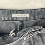 PacSun Shorts Size 28 High Rise Festival Women's Grey Frayed Photo 2