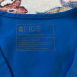 FIGS  Caterina Scrub Top Women's Size Large One Pocket Royal Blue Photo 4