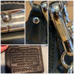 Coach  “KRISTIN” BLACK LEATHER 14783 SHOULDER BAG Photo 8