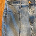 EXPRESS super high rise skinny seam front raw hem jeans 4 Photo 6