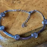Swarovski Crystal Sterling Silver Bracelet Photo 1