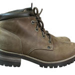 Skechers Brown Leather Lace Up Ankle Boots Photo 0