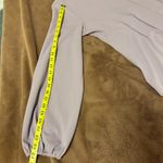 Ann Taylor  Light Lilac Pleated V-Neck Top 
Size Large Photo 8