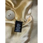 Ellen Tracy  Blazer Jacket Women 4 Petite Double Breasted Butter Yellow Photo 9