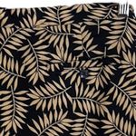 Allyson Whitmore Botanical Leaf Tan & Black Cotton
Golf Skirt w/ Shorts Size 16 Photo 2