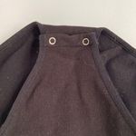 Free People NWOT Solstice Bodysuit Top Seamless High Neck Black Laser Cut Sz M Photo 3