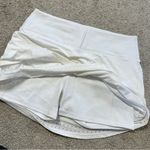 Athleta Women’s Stealth Trucool Skort Skirt Pull On Golf Tennis in White Size M Photo 8
