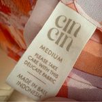 CIN CIN Vagabond Maxi Skirt in Bloom Sheer Colorful Size Medium‎ Orange Photo 6