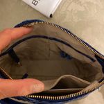 Brahmin Mini Duxbury Affinity Melbourne Blue Genuine Leather Crossbody Photo 3