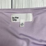 Revolve  Lavender Vneck Bodycon Rouched mini dress Medium Photo 4