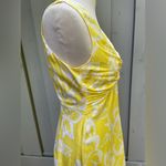 Jones New York Sunshine Yellow A-Line MIDI Dress Size 4 Great Spring Dress Photo 4