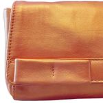 Furla  Refurbished Bag Leather Crossbody Detachable Strap Rose Gold Clutch Italy Photo 6