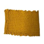 Paper + Tee  Mustard Yellow Smocked Tube Top Photo 51