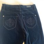Cambio Black Velvet Jeans Pants Women’s Size 36 ~ Size 6 Photo 4