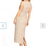 Mac Duggal  Sequin High-Neck Column Midi Dress Photo 1