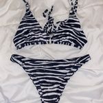 SheIn Zebra Print Bikini Set Photo 0