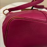 Versace Gianni  Vintage Pink Leather Shoulder Bag Photo 10