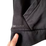 Nike dri fit black and white logo hoodie pockets workout athleisure top Photo 4