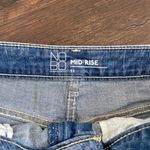 No Boundaries Y2K 2000s Mini Distressed Light Blue Denim Jean Jeans Mini Skirt Mid Rise M / L Photo 2