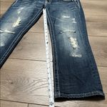Miss Me  Low Rise Cropped Distressed Stretch Blue Jeans Size 28 Photo 11