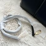 Charles and Keith  Black Top Handle Large Work Handbag with Crossbody Strap EUC Photo 1