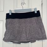 Lululemon Athletica Black and Gray Skater Skirt Photo 2