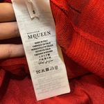 Alexander McQueen  Stretch-knit paneled silk-blend point d'esprit mini Dress S Photo 4