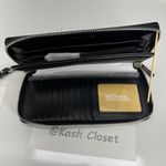 Michael Kors Black Travel Continental Wristlet Large Wallet Photo 6
