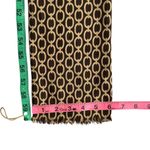 Loft  Silk Patterned Scarf Wrap Shawl Double Sided Brown Beige Tan Women’s Photo 7