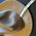 Desert Blue tan wool blend Panama fedora hat, NWT Photo 3