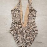 l*space πL*π Shimmer Stormi One Piece Swimsuit ~ Animal Instinct Print 12 XL NWT Photo 13