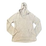 Roxy tan pullover knit hoodie size L Photo 10