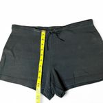 EXPRESS Tricot Cotton Booty Shorts Black Size Small Photo 6