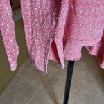 Umgee  Coral Marled Cowl Neck Drop Sleeve Sweater Size Large Oversized Photo 3