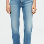 RE/DONE Originals Stovepipe Straight Leg Raw Hem Jeans Light Stone - Size 29💛 Photo 0